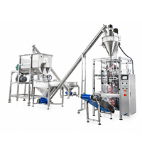 Machine d'emballage de poudre VFFS 730F 200-2500g, remplissage automatique, emballage et scellage de sachets pour aliments, épices, farine, cacao, café, lait, protéines
