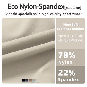 ชุดกีฬาคอกลมแขนยาวสำหรับผู้หญิงชุดเล่นเทนนิสด้านหลังทรงลึกเซ็กซี่ดีไซน์ปม - Product Image 6