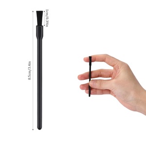 <span class=keywords><strong>Welink</strong></span>-Cepillo desechable para labios con puntas flexibles planas y traseras, varitas desechables para ojos, aplicador de maquillaje, pelo de nailon, venta al por mayor - Product Image 3