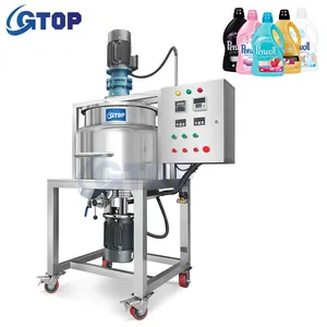 Hot Sale Shampoo Making Machine Liquid Mixing Machine Make Shampoo Hair Wash Conditioner Manufacture Equipment