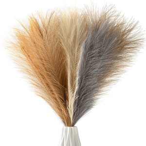 AF1004 Offre Spéciale 120cm longueur soie plume artificielle peluche pampa herbe à vendre - Product Image 6