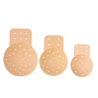 Cubiertas transpirables para pezones con elevación de silicona reutilizable para pechos grandes, empanadas adhesivas para pezones, impermeables, ultrafinas