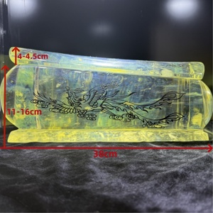 Nueva caja de <span class=keywords><strong>cristal</strong></span> especial, producto de diseño atractivo, caja de cremación, artesanías de <span class=keywords><strong>cristal</strong></span> fundido amarillo personalizadas para Ángel de salida - Product Image 4