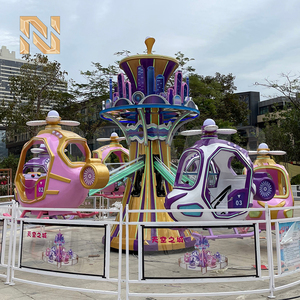 Manèges pour enfants <span class=keywords><strong>Parc</strong></span> d'attractions Nouveau design Mini hélicoptère Avion à commande automatique Fibre de verre Acier Intérieur pour centres commerciaux - Product Image 6