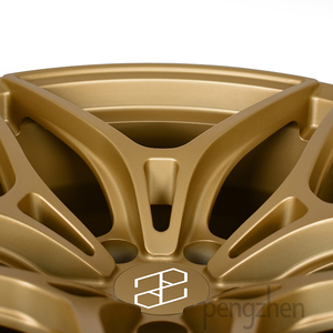 Jantes en alliage forgé Pengzhen Monoblock à revêtement poudré doré à cinq branches de 18 à 22 pouces pour McLaren 600LT 765LT 720S <span class=keywords><strong>F1</strong></span> - Product Image 3