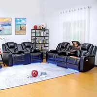 Sofá de Esquina de Cuero Moderno, Venta Directa de Fábrica, Muebles para el Hogar
