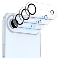 WHPXJY Nouvelle Version 2025 – Pack de 3 Protections d'Objectif d'Appareil Photo pour iPhone 17 Air – Verre Trempé 9H+ Incassable/Anti-rayures/Protège la Couleur