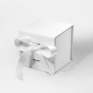 Cajas de regalo con logotipo personalizado para el presente Caja de embalaje de cartón de papel reciclable de lujo