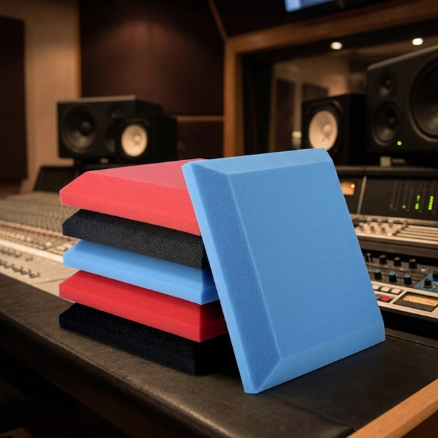 Chinese Factory square Sound-absorbing Panels with Self-adhesive Backing High-quality Sound-absorbing for KTV Office Gaming Room