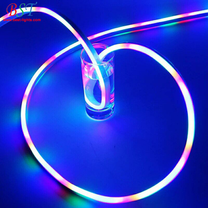 Tira de Luces LED RGB de 120 LED, 24 V, Inteligente, Flexible, Mágica, Direccionable, con Circuito Integrado TM1914, Neón IP675050 Dream, Tira de Luces de Silicona - Product Image 3