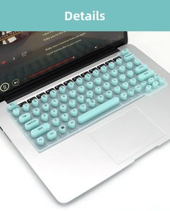 Nổ Fit Lenovo máy tính xách tay miếng đệm bàn phím Silicone di động chăm sóc móng tay Bàn phím bụi bảo vệ cho móng tay dài công cụ đánh máy - Product Image 5