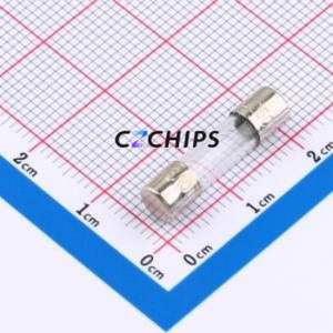 0617.500MXP One-Time Fuse D5.2xL20mm Fuse ( Type: Glass Tube Fuse )( Rated Current: 500mA )( Rated Voltage (AC): 250V ) - Product Image 1