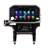Autoradio Android 13,6 pouces pour Ford F-150 Raptor 2009-2014 avec CarPlay sans fil et écran climatique 9,66 pouces, unité centrale Plug & Play
