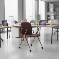 Chaise de bureau de conception nouvelle, chaise de réunion, chaise de formation, solution complète pour les espaces de travail, directement de l'usine de Foshan