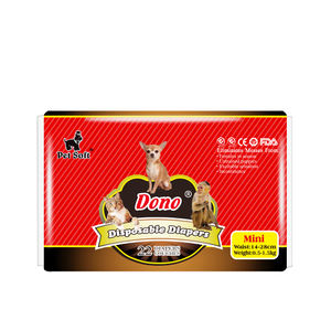 <span class=keywords><strong>DONO</strong></span> Super Soft 8 Tamaños Desechable Cachorro Mascota Perro Pañal y Entrenamiento Pee Pad Mujer Mascota Pañal al por mayor - Product Image 2