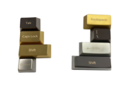 Wholesale Metal Keycaps, Left Right Modifier Large Keys Tab Caps Lock Shift Ctrl Enter Backspace, Bulk Supply