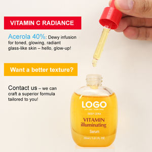 GUOCUI BIO TECH 항산화 부스터 다크 스팟 감소 멜라닌 안티 레드 진정 비타민 C 조명 브라이트닝 세럼 - Product Image 3