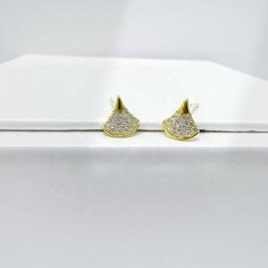 ต่างหูเงินแท้ 925 ดีไซน์เก๋ ทันสมัย สไตล์ฮิปฮอป เคลือบสี สไตล์เกาหลี รูปทรงเรขาคณิต สำหรับสาวๆ รูปดาว ราคาโรงงาน - Product Image 3