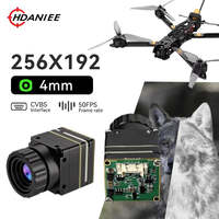Caméra d'imagerie thermique infrarouge avec objectif 4mm Résolution 256*192 Accessoires de module thermique bricolage pour drones