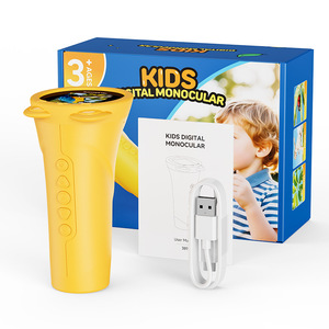 Monocular Digital para Niños con Aumento de 10x, Grabación de Fotos y Vídeos, Juguete Educativo Portátil para Niños de 3+ Años - Product Image 1