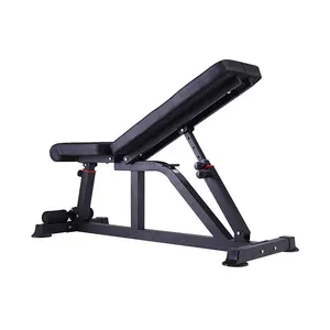 Fitness Equipment Aerobic Body Building Flat Incline Decline Bench Adjustable Weight Multifunctional Sit Up Bench