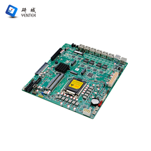 Carte mère industrielle 6 I210AT LAN LGA1200 I3 I5 I7 I9 2DDR4 Z590 HD VGA PCIe 4.0 X8 5G Wi-Fi RS485 Série Pare-feu - Product Image 2