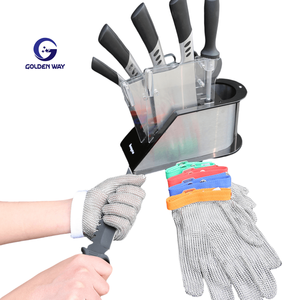 Guantes de carnicero de cota de acero inoxidable de grado alimenticio de alto rendimiento Guante anticorte - Product Image 1
