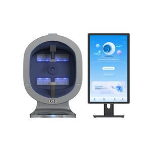 เครื่องวิเคราะห์ผิว3D 24เครื่องชี้วัดการตรวจจับผิวด้วยกล้องจุลทรรศน์3สเปกตรัมการถ่ายภาพรูขุมขนการออกแบบที่มองไม่เห็นแรเงา - Product Image 2