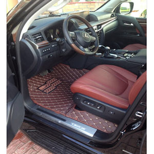 Alfombrillas de cuero para Interior de coche para <span class=keywords><strong>Lexus</strong></span> Lx570 <span class=keywords><strong>LX</strong></span> <span class=keywords><strong>570</strong></span> 1998-2020 2012 2013 2014 2015 2016 2017 2018 2019 2020 alfombra 2021 Mat - Product Image 2