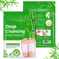 ALIVER Patchs Détoxifiants pour les Pieds à Vente Chaude, Patchs Relaxants pour les Pieds, 20 Pièces, Nettoyage en Profondeur, Patchs Détoxifiants pour les Pieds
