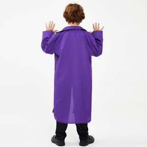 ชุดตัวตลกสำหรับเด็กชุดวันฮาโลวีนการแสดงบนเวทีสำหรับเด็กภาพยนตร์ชุดตัวตลกสำหรับภาพยนตร์อัศวินดำสีม่วงเข้มใหม่100% โรงงานโดยตรง - Product Image 3