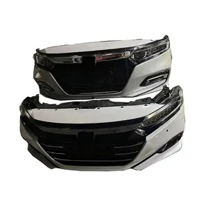 Voor Honda Met Civic Fit Accord Odyssey Crown Elisen Vooraan Auto Bumper Assemblage Materiaal Grill Voor En Achter Bumpers Auto-Onderdelen