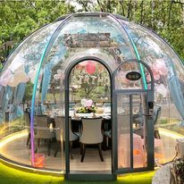Chiaro da campeggio glamping geodetico igloo stella 360 vista panoramica in policarbonato tenda di qualità casa delle bolle - Product Image 3