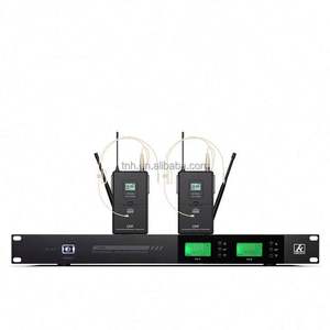 Tnh ไมโครโฟนร้องเพลง PM-GT230นักร้องประสานเสียงระบบไมโครโฟนไร้สายแบบมืออาชีพ UHF <span class=keywords><strong>2</strong></span>ช่องสำหรับวงดนตรีบนเวทีและการนมัสการในโบสถ์ - Product Image 5