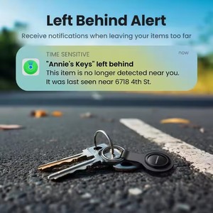 UGREEN CM520 Localizador de Seguridad Inteligente, Etiqueta Inteligente con Bluetooth, Rastreador GPS, AirTags para Auriculares, Equipaje, Localizador MFi para iOS - Product Image 3