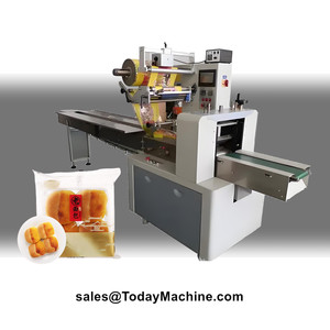 Máquina de Envasado Horizontal de Flujo Continuo <span class=keywords><strong>para</strong></span> Pan Largo, Pizza, Tostadas y Croissants - Product Image 4