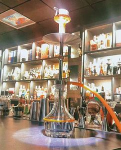 Original 1:1 alemán Chaos CHRV1 Hookah Set elegante de acero inoxidable fiesta Club vida nocturna Bar humo accesorios Shisha Hookah - Product Image 5