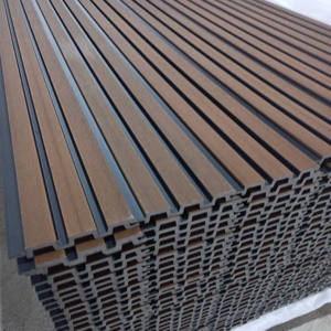 Revestimiento de pared WPC coextrusión resistente a los rayos UV Paneles de gran pared Materiales de revestimiento de paredes exteriores - Product Image 1