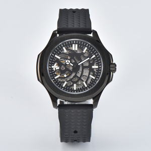 Dessio Men's Luxury <b>Skeleton</b> <b>Automatic</b> <b>Watch</b> with Custom Logo Original Mechanical Movement Wrist Replacement Parts - Product Image 4