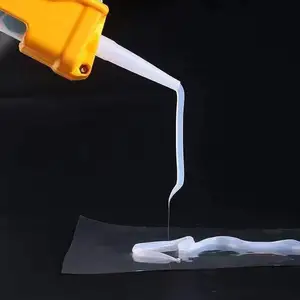 Sellador de polímero transparente sin corrosión de alta resistencia, sellador adhesivo, pegamento sellador de cristal para construcción