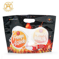 Sacs de cuisson pour rôtisserie, emballage personnalisé imprimé, plastique laminé, micro-ondes, anti-buée, pour poulet rôti
