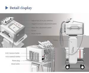 Máquina <span class=keywords><strong>facial</strong></span> 6 en 1 Hydro Face de buena calidad con mirodermoabrasión Ice Blue Handheld Hydro Face <span class=keywords><strong>Facial</strong></span> Six and One - Product Image 3