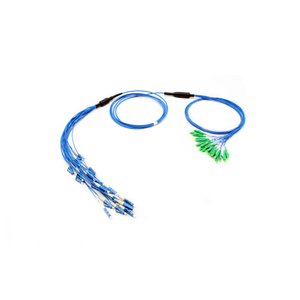 Câbles de brassage à micro-fanout pré-terminés 3-144F, 16 ports SC, pigtail, gaine LSZH, conducteur en cuivre nu, télécommunications, PoE, <span class=keywords><strong>3G</strong></span> - Product Image 3