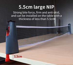 Ensemble de tennis de table portable à succès, filet de <span class=keywords><strong>ping</strong></span>-<span class=keywords><strong>pong</strong></span> rétractable, installation facile, ensemble de tennis de table - Product Image 5