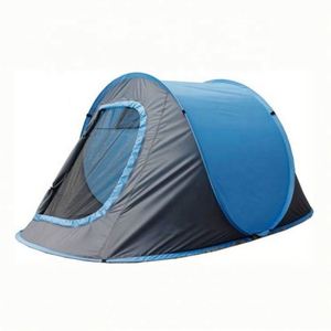 Grande tente de camping familiale pliable, imperméable, pour l'extérieur, quatre saisons, une chambre, automatique, pop-up, pour la pêche - Product Image 5