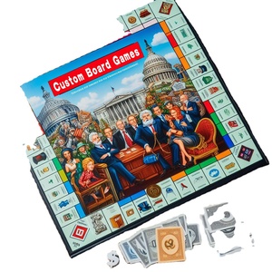 Juego de mesa familiar personalizado, diferentes tipos de tarjetas y peones de plástico estándar - Product Image 1