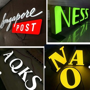 Letreros 3D Personalizados para Exteriores, Impermeables, de Metal y Acrílico con Iluminación LED para Salones de Belleza y Tiendas Comerciales - Product Image 6