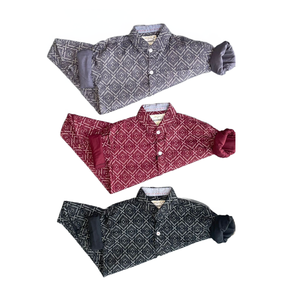 Chemise d'été en coton pour garçons à manches courtes et à col rabattu Top pour enfants Chemise confortable et décontractée pour tout-petits Prix les plus bas - Product Image 3