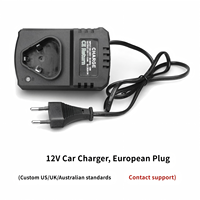 Chargeur de batterie au lithium 21V pour perceuse sans fil, adaptateur de charge rapide, sortie 37,8W, protection contre les surcharges, garantie 1 an