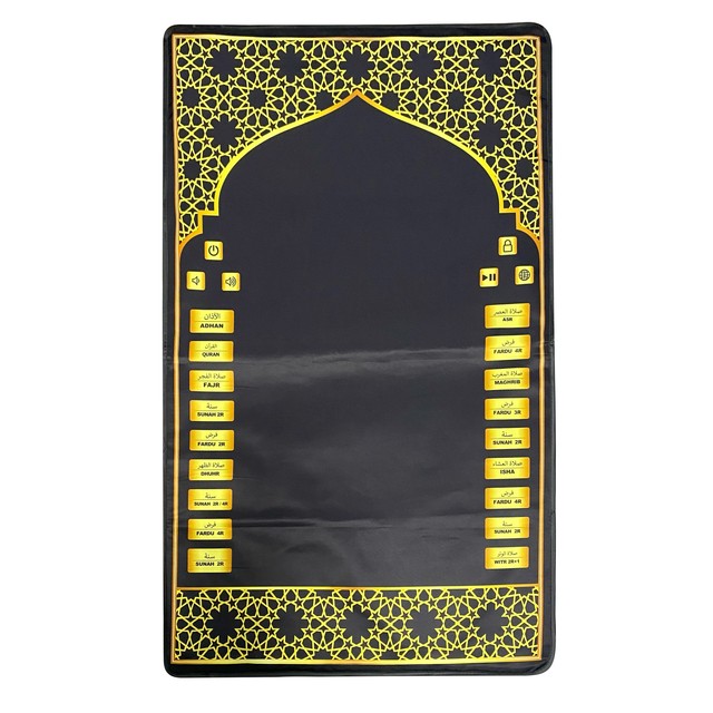 Foldable Smart Interactive Prayer Mat Children Prayer Mat Smart Islamic Prayer Mat
